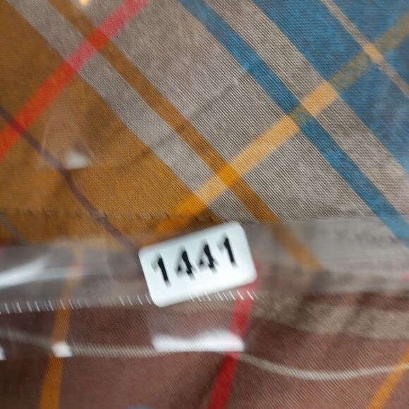 PrAna Shirt Men Medium Brown Button Up Southwestern - Picture 8 of 8